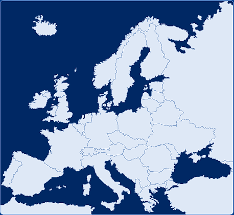 Map of Europe