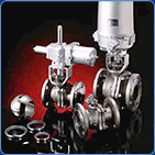 Metal or carbon seated, high performance steel ball valves for high temperature service